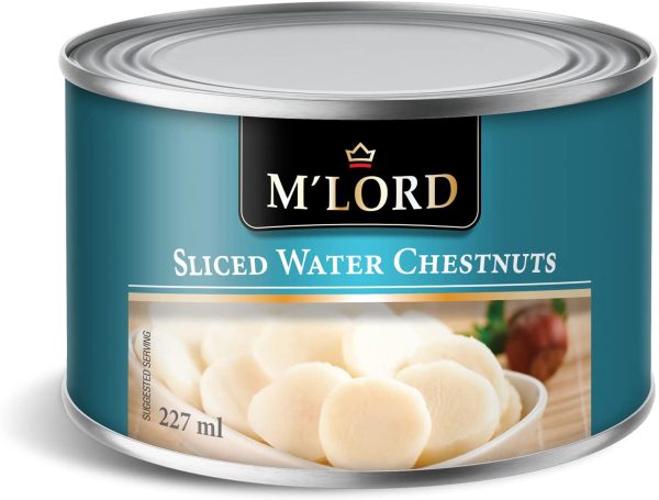 Sliced Water Chestnuts, Asian Cuisine, Flavourful & Versatile, Premium Quality, 227ml - Image 2