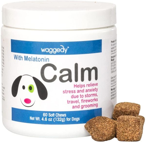 Calming Chews for Dogs, Tasty Treats Provide Stress & Anxiety Relief for Dogs During Separation, Travel & Times of Fear ?M?Cat Calming Treats | Dog Treats - Image 2