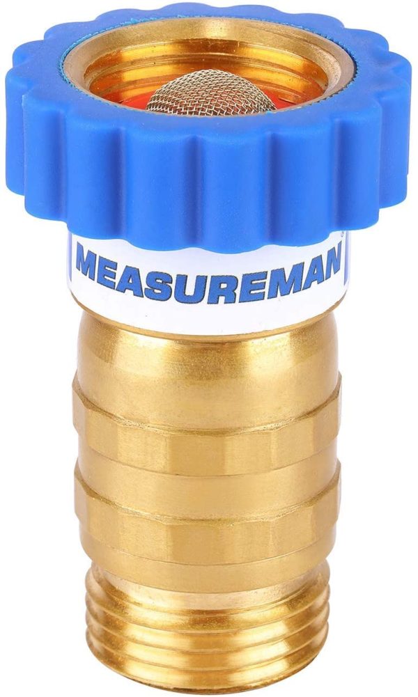 Measureman Lead-Free Brass, Water Pressure Regulator, Pressure Reducer for Camper, Trailer, RV, Garden, Plumbing System, 40-50 psi, 3/4"Hose - Image 5