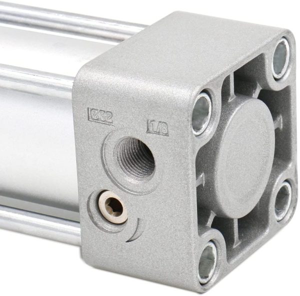 Baomain Pneumatic Air Cylinder SC 32-200 32mm Bore 200mm Stroke Screwed Piston Rod Dual Action - Image 7