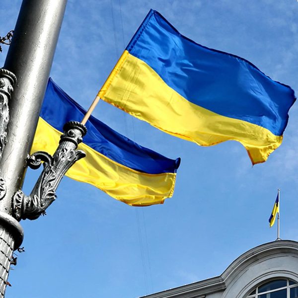 Flag of Ukraine 2022 Flags 3x5 Ft Ukrainian National Flags Outdoor Flag, Lawn Decor Garden Yard Decoration (2PCS 3x5 Ft)