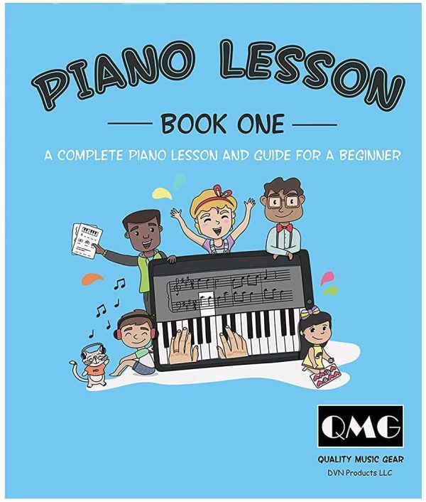 Piano and Keyboard Stickers and Complete Piano Music Lesson and Guide Book for Kids and Beginners; Designed and Printed in USA - Image 3