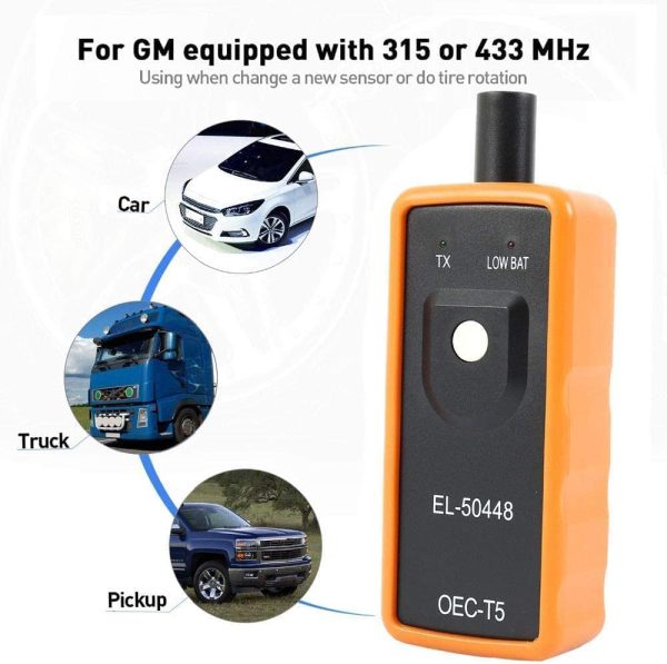 TPMS Relearn Tire Pressure Sensor Reset Activation Tool EL50448 for GM Series Vehicles - Image 7