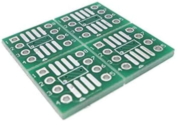 10pcs SOIC-8 to DIP-8 Narrow PCB SMD Adapter to DIP SOP8 - Image 6