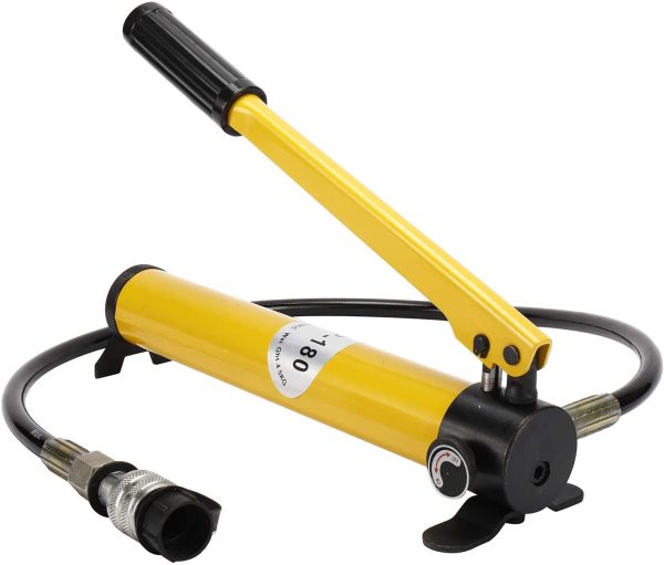 YaeTool Manual Hydraulic Pump CP-180 Hand Operated Pump for Connecting Split Unit - Image 3