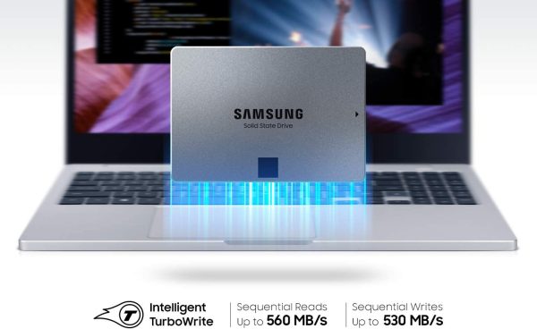 Samsung 870 QVO-Series MZ-77Q1T0B/AM 2.5" SATA III Internal SSD Single Unit Version 1TB