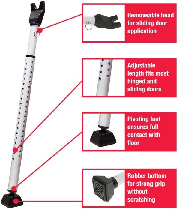 Master Lock 265DCCSEN Dual-Function Security Bar - Image 6