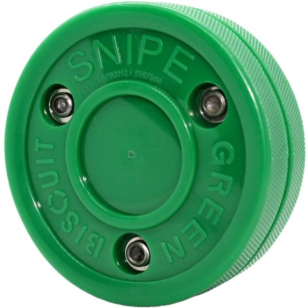 Snipe Green Biscuit ShootingTraining Puck