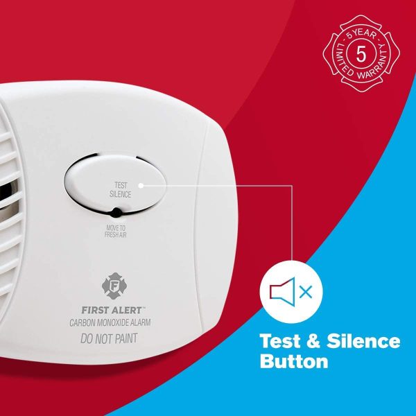 CO400A Battery Powered Carbon Monoxide Alarm - Image 5