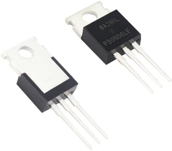 10Pcs Robojax RFP30N06LE 30A 60V N-Channel Power Mosfet TO-220 ESD Rated for Arduino - Image 4