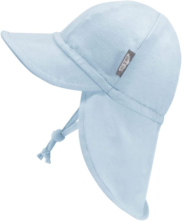 Jan & Jul Sun Soft Baby Cap | Cotton Neck Flap Hat for Littles - Image 5