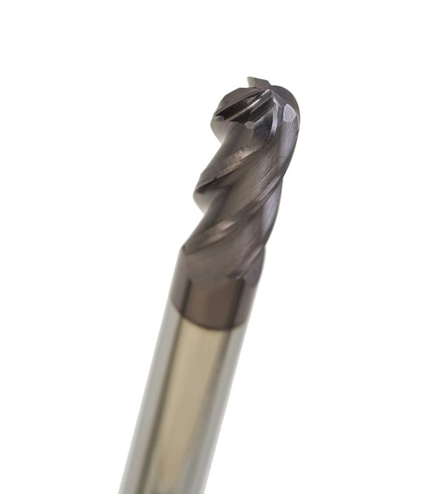 Rohit Solid Carbide Ball Nose End Mills 1/8" Cutter Diameter 1/8" Shank Diameter - Image 3