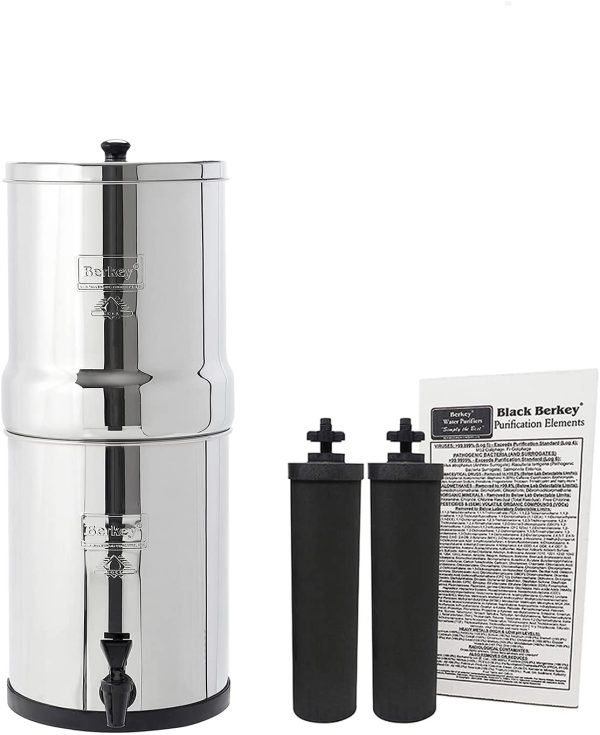 Berkey BT2X2-BB Travel Water Purification System with 2 Black Elements - Image 2