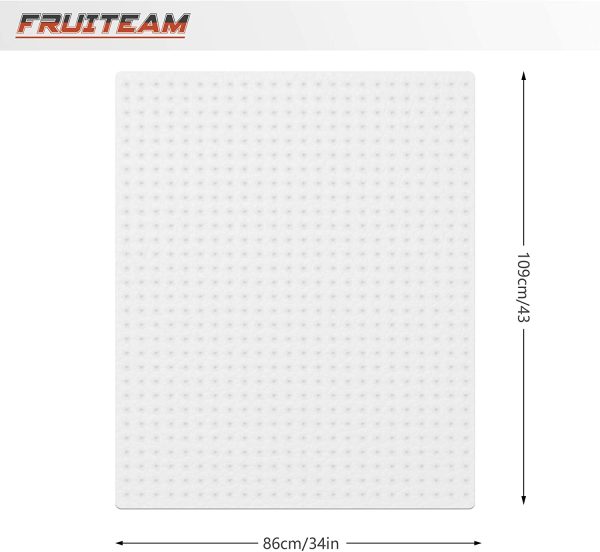 Office Chair Mat for Carpet, Carpet-Protector, Rectangular Transparent Carpet Floor Mat for Carpet, 86 x 109 cm/34 x 43 inches