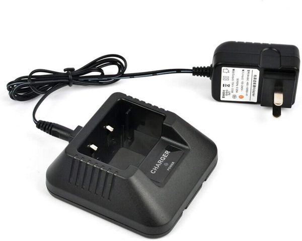 Walkie Talkie UV-5R Base Desk Charger with DC USB Charging Cable for Baofeng UV-5RA UV-5RB UV-5RC UV-5RD UV-5RE UV-5REplus Ham Radio - Image 5