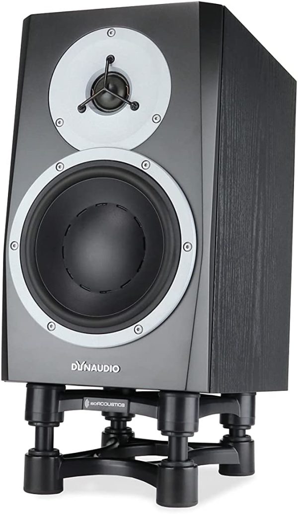 IsoAcoustics Iso-Stand Series Speaker Isolation Stands with Height & Tilt Adjustment: Iso-130 (5.1" x 6?? Pair - Image 4