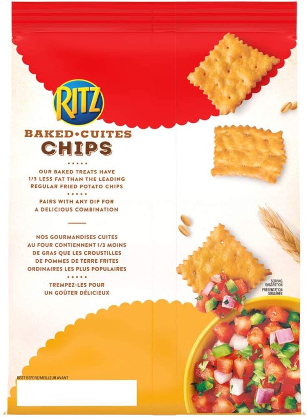 Ritz Baked Chips Cheddar Flavour, 7.9oz - Image 3