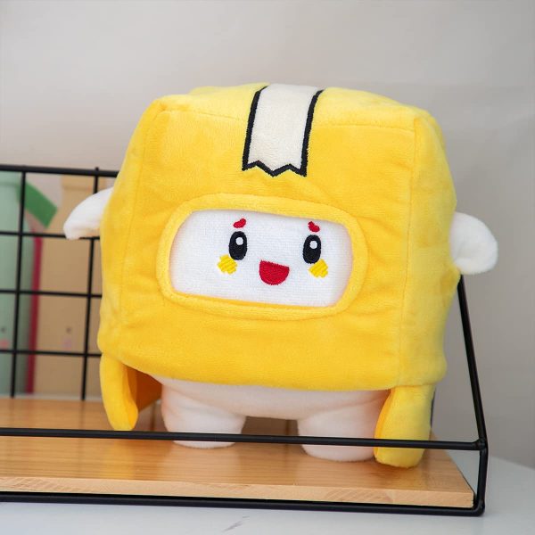 Boxy Plush Toys .3Inch/1cm Anime LankyBox Soft Stuffed Plushies Removable Cute Robot Doll(Boxy Plush) - Image 5