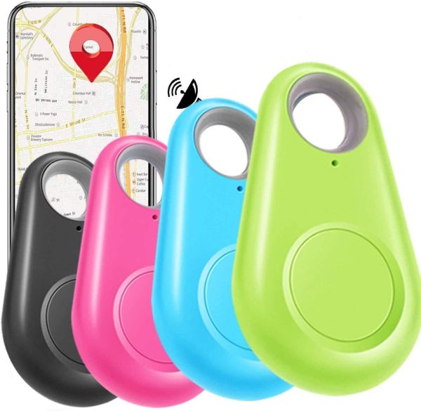 4 Pcs GPS Key Finder Smart Tracker Locator for Keys Pets Phones Wallets Bags Car Dog Cat Tracking Device