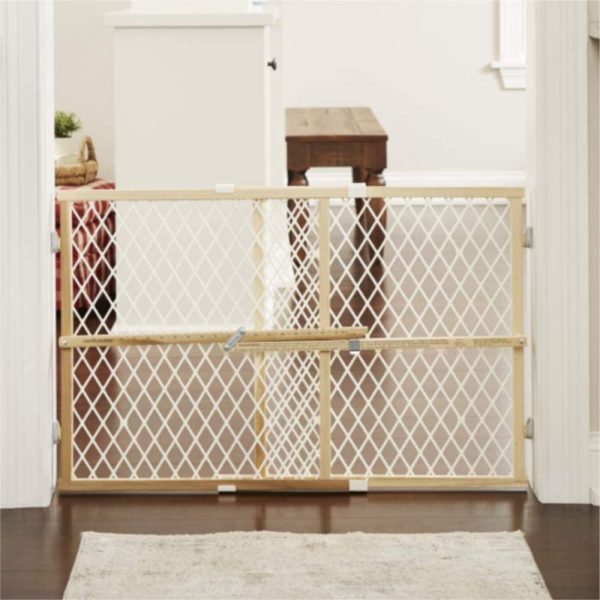 North State Diamond Mesh Gate, Brown - Image 2