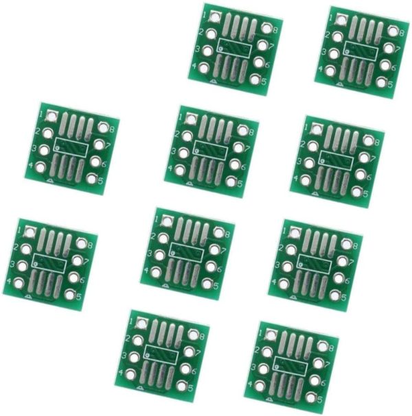 10pcs SOIC-8 to DIP-8 Narrow PCB SMD Adapter to DIP SOP8 - Image 7