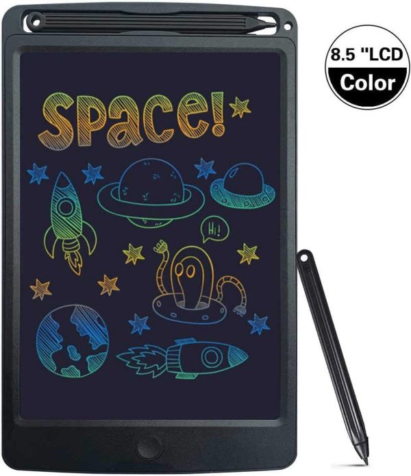 Boys Toy for 3 4 5 Year Old, Drawing Doodle Board Birthday Gift for Kids 4 5 6 Year Old Boy Girl Colorful Drawing Erase Board Age 3-6 Doodle Board Writing Pad Gifts for Toddlers Kids and Adults (Black) - Image 4