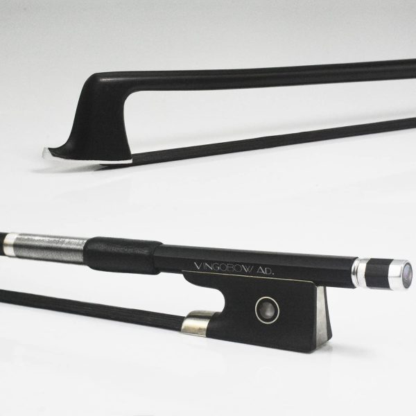 NEW 4/4 Black Carbon Fiber VIOLIN BOW Graphite Carbon STRAIGHT and Good Balance! - Image 3