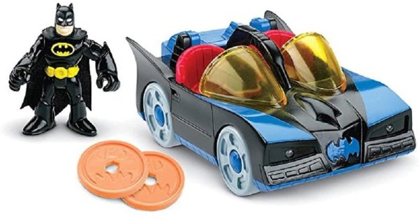 Fisher-Price Imaginext DC Super Friends, Batmobile & Cycle - Image 4