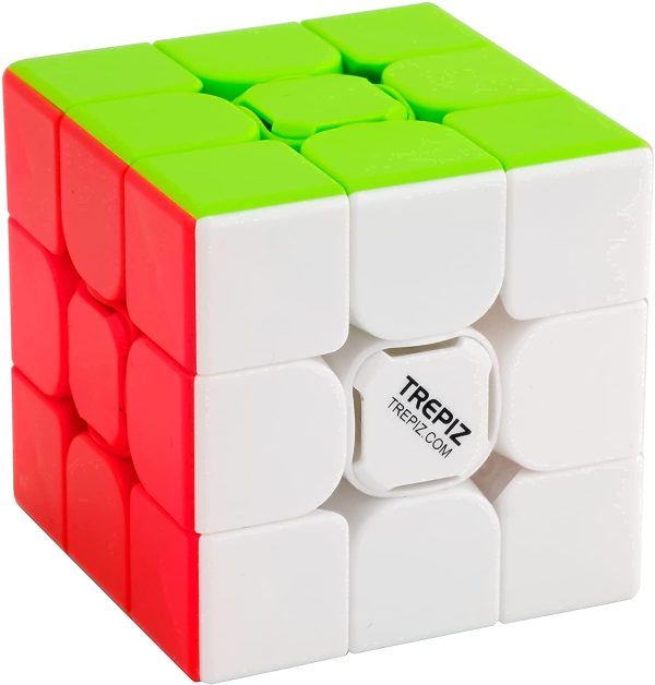 Trepiz - Speed Cube 3x3 - Buttery Smooth, Ultra Durable Magic Cube with Bright Colorful Stickerless Tiles for Brain Exercise Teaser Toy for Puzzle Loving Cubes for Kids & Teenagers - Image 7