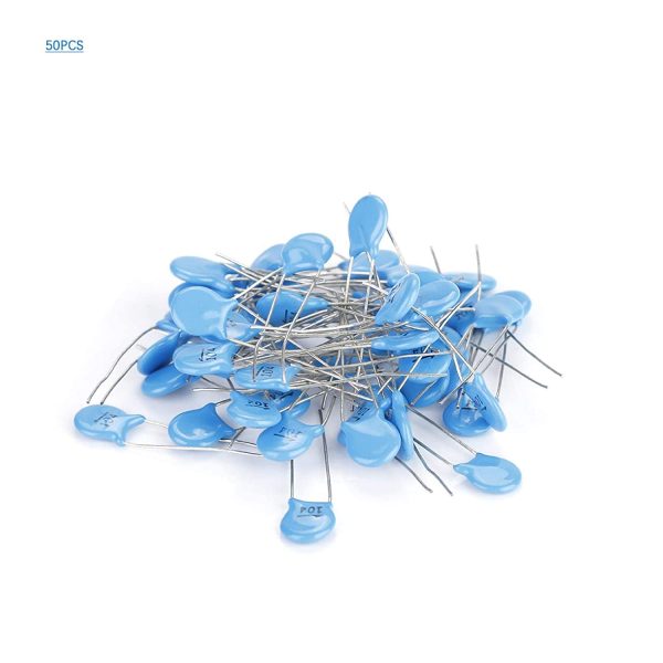 Ceramic Capacitor, 50Pcs 1000V 104M 0.1uF 100nF 1000V High Voltage Disc Ceramic Capacitors Set - Image 7