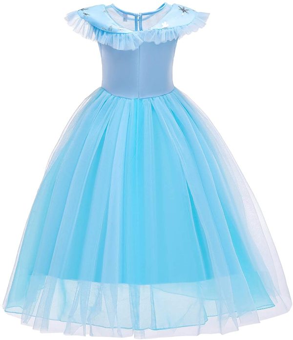 Princess Dresses Girls Costumes Birthday Party Halloween Costume Cosplay Dress up for Little Girls 3-10 Years - Image 7