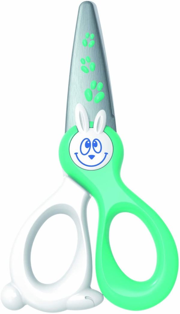 378146 Kidicut Safety Scissors with Fiberglass Blades, 12-Centimeter, Assorted Colours - Image 2