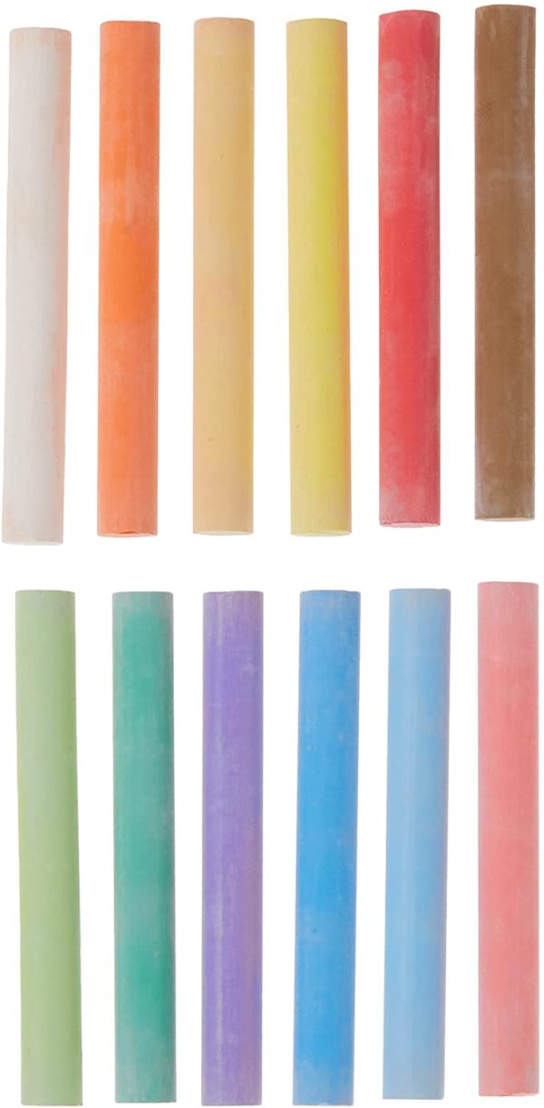 Crayola 12 Coloured Chalk Arts & Crafts - Image 6