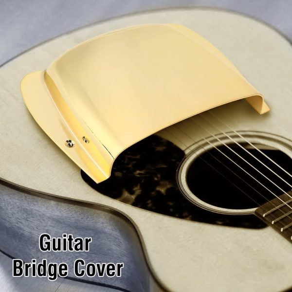 Cover Set for Electric Guitar, Zinc Alloy Pickup & Bridge Plate for PB Bass (Gold) - Image 6