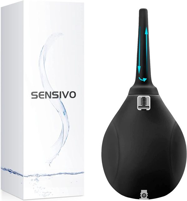 SENSIVO Bulb [ 450ml ] Anal Douche with Back-Flow Prevention for Colon Cleansing, Anal Cleaner Reusable Butt - Image 6