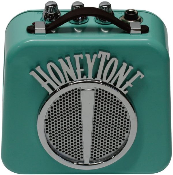 Danelectro Honeytone N-10 Guitar Mini Amp, Aqua - Image 3