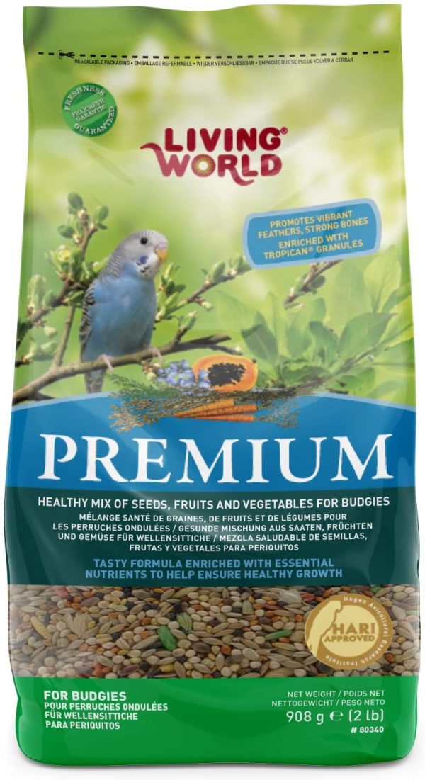 Living World Premium Parakeet/Budgie Mix, 2 Pounds - Image 9