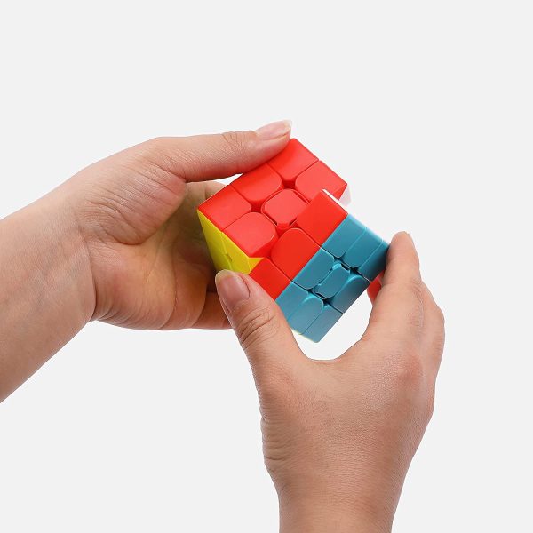 Trepiz - Speed Cube 3x3 - Buttery Smooth, Ultra Durable Magic Cube with Bright Colorful Stickerless Tiles for Brain Exercise Teaser Toy for Puzzle Loving Cubes for Kids & Teenagers - Image 8