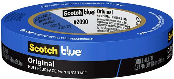 ScotchBlue Original Painter's Tape , Multi-Surface, 24 mm - 2090