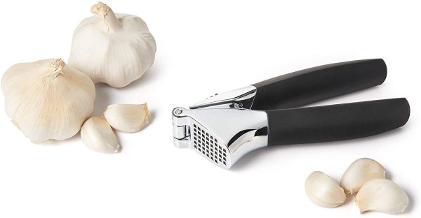 OXO Good Grips Soft-Handled Garlic Press - Image 5