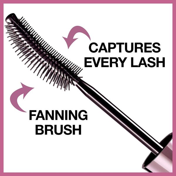 Maybelline New York Lash Sensational Mascara, Blackest Black, 2 Grams, Pack of 2 (Packaging May Vary) - Image 4