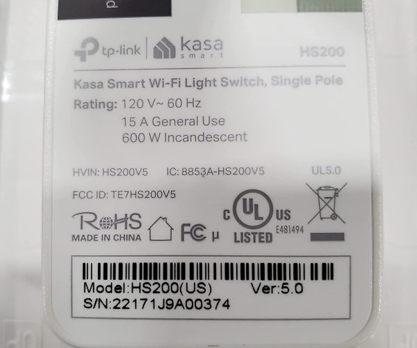 Single Pole Light Switch by TP-Link (HS200P3) - Neutral Wire and 2.4GHz Wi-Fi Connection Required, Not Dimmer Switch, Works with Alexa and Google Home, No Hub Required, UL Certified, 3-Pack - Image 8