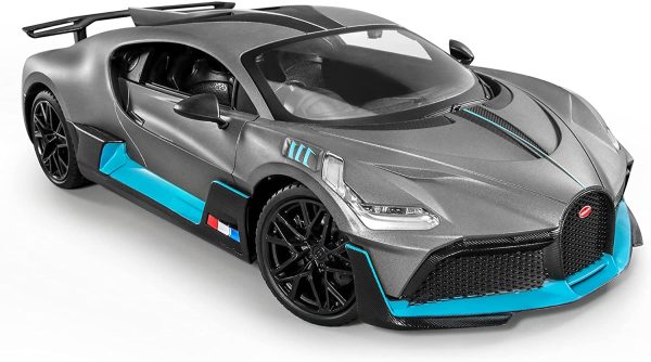 MIEBELY Bugatti Remote Control Car ?M?1/12 Scale RC Car for Children and Adults ?M?Realistic Bugatti Divo Car with Lights ?M?Detachable Steering Ring for Left and Right-Handed ?M?Max Speed 18km/h Toy Car (1/12) - Image 5