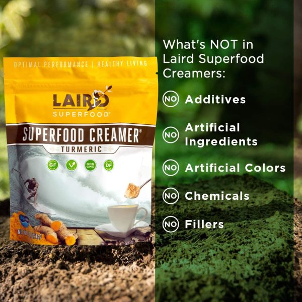 Laird Superfood Turmeric Creamer, 227 Grams - Image 7