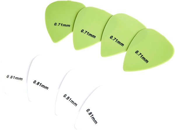 Amazon Basics Guitar Picks, Solid Colors, Nylon, 30-Pack - Image 4