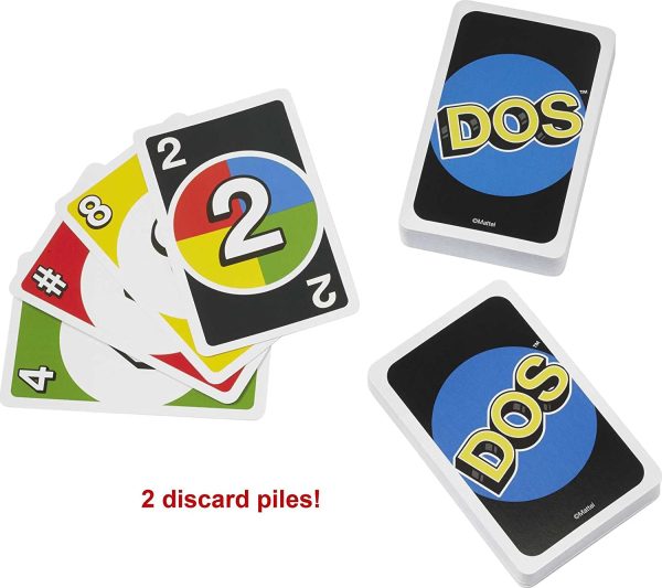 Mattel Games UNO DOS Cards, 2018 - Image 2