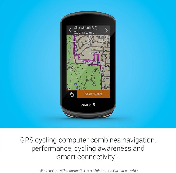 Garmin Edge® 1030 Plus, GPS Cycling/Bike Computer, On-Device Workout Suggestions, ClimbPro Pacing Guidance and More - Image 6