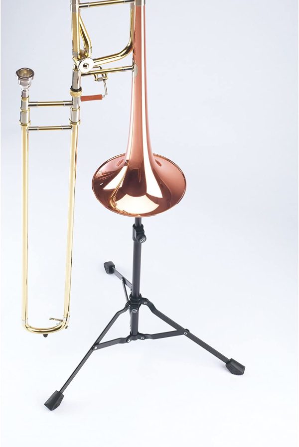 K&M Stands 149/9-Black Trombone Stand-Heavy Duty