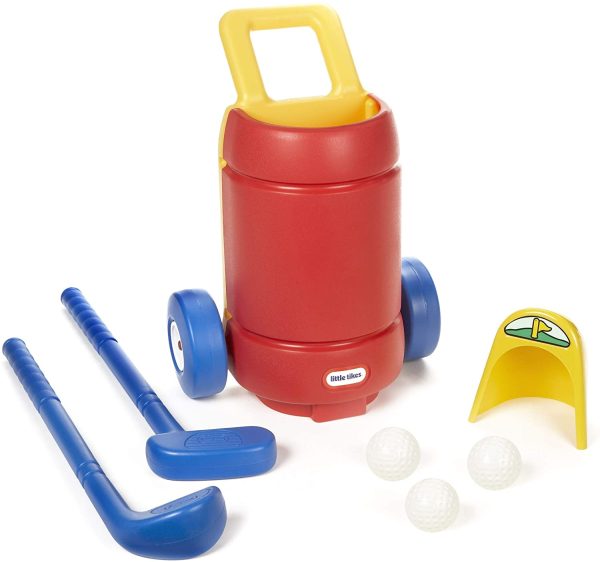 Little Tikes TotSports Easy Hit Golf Set + 3 balls + 2 clubs