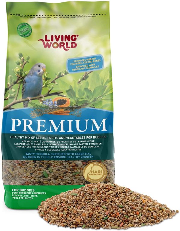 Living World Premium Parakeet/Budgie Mix, 2 Pounds - Image 5